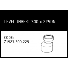 Marley Rubber Ring Joint Level Invert 300 x 225DN - Z1523.300.225